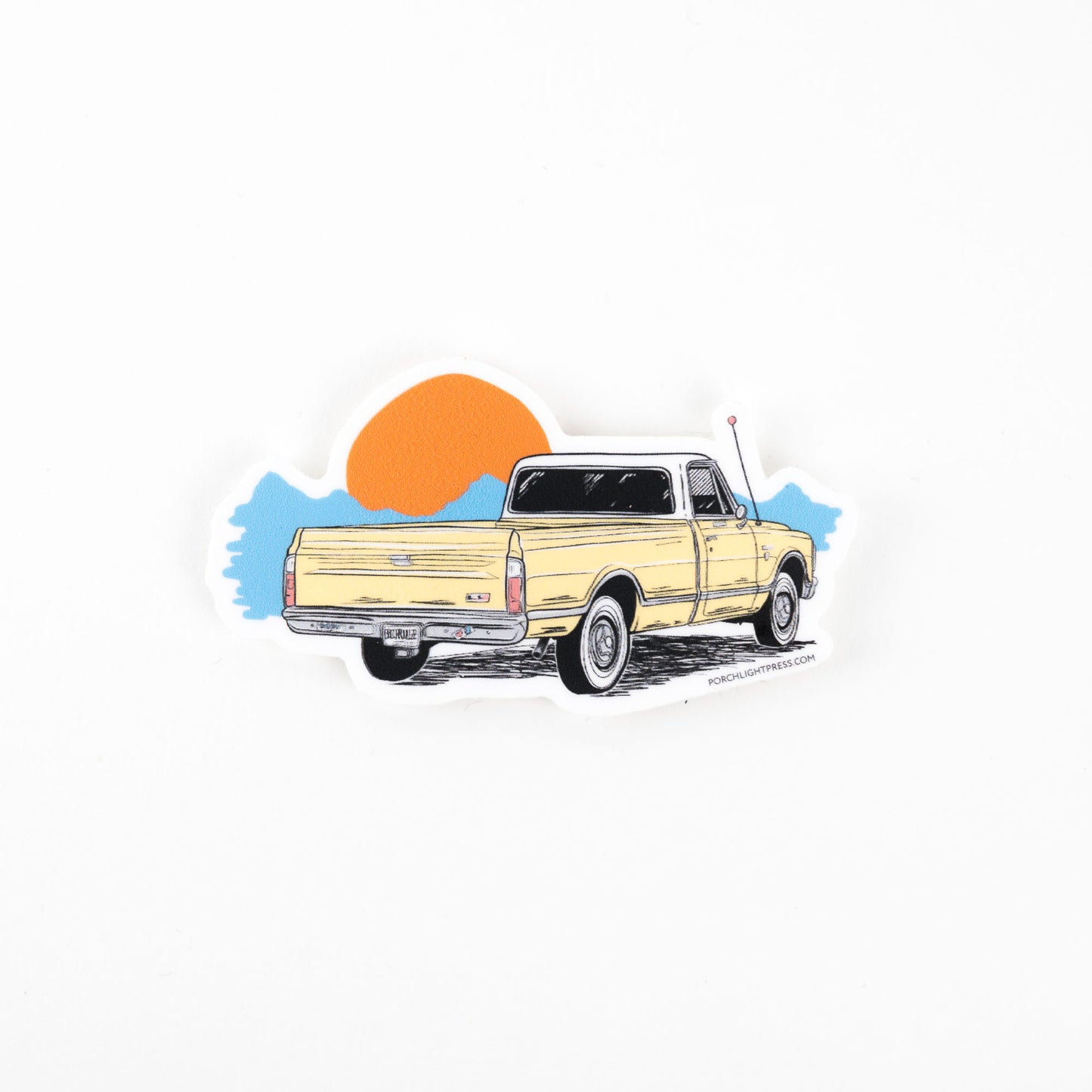 Sticker: Sunset Truck