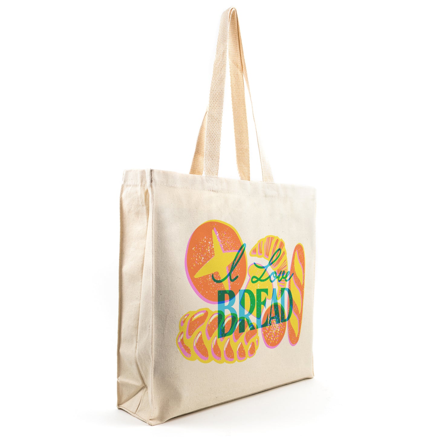 Tote Bag: I Love Bread