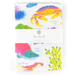 Tea Towel: Ocean - Vibrant Life Series