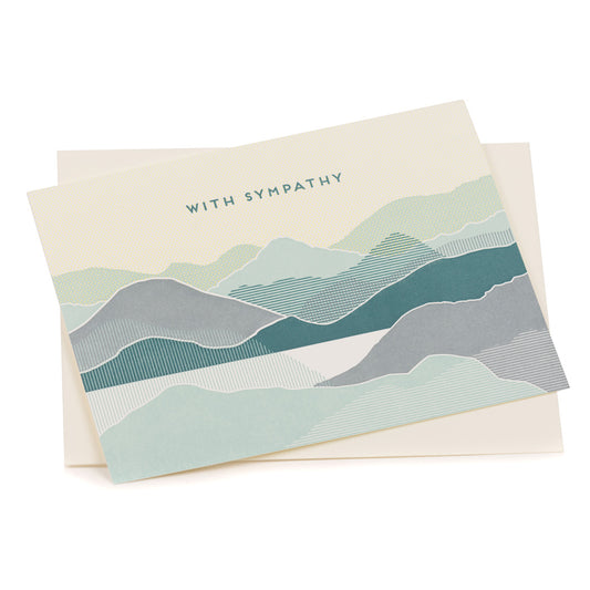 Card: With Sympathy Coastal