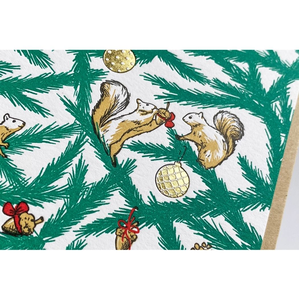 Card: Squirrel Christmas