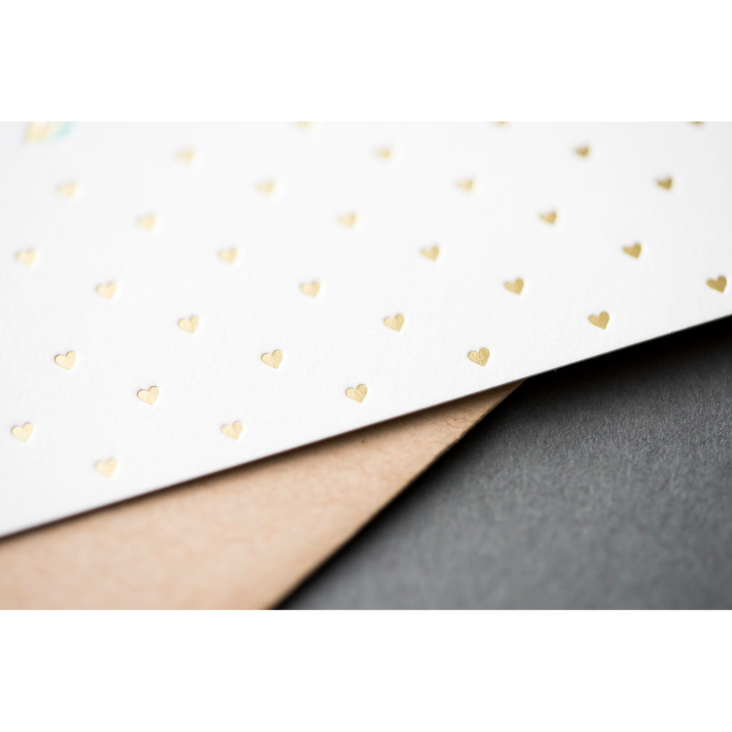 Card: J'adore Modern Greeting Card