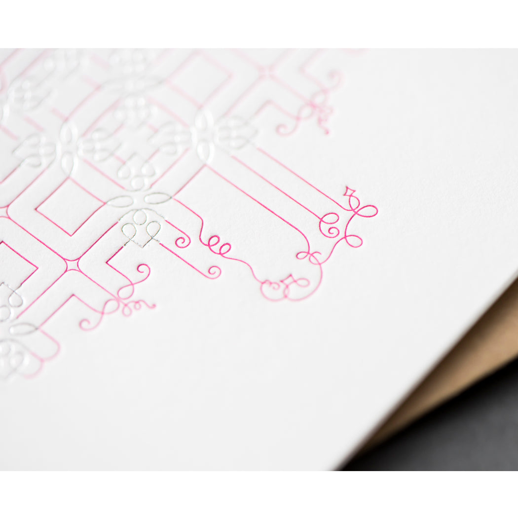 Card: XOXO Flourish