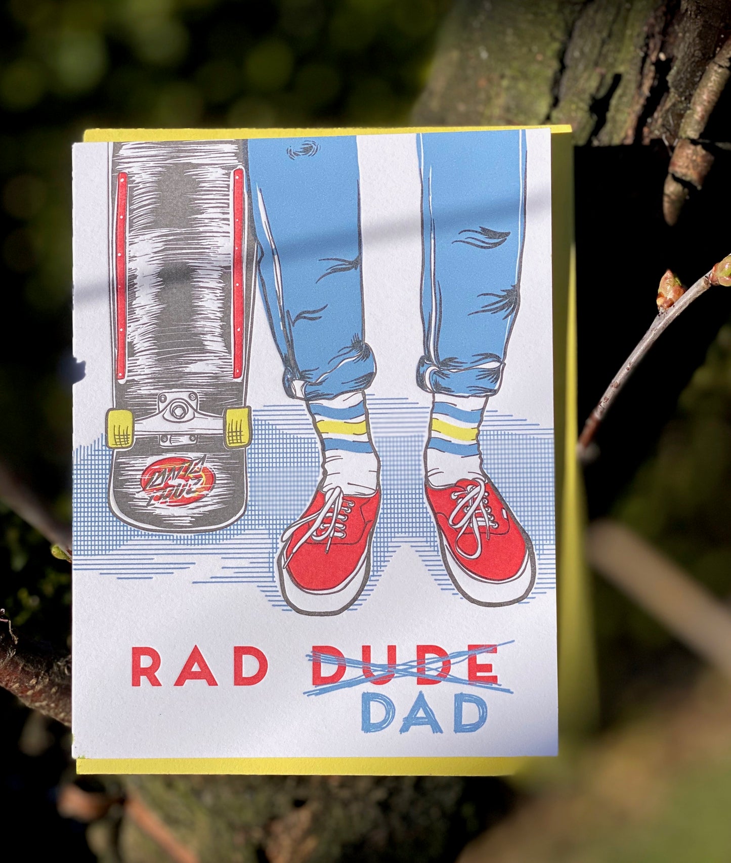 Card: Rad Dad Skater