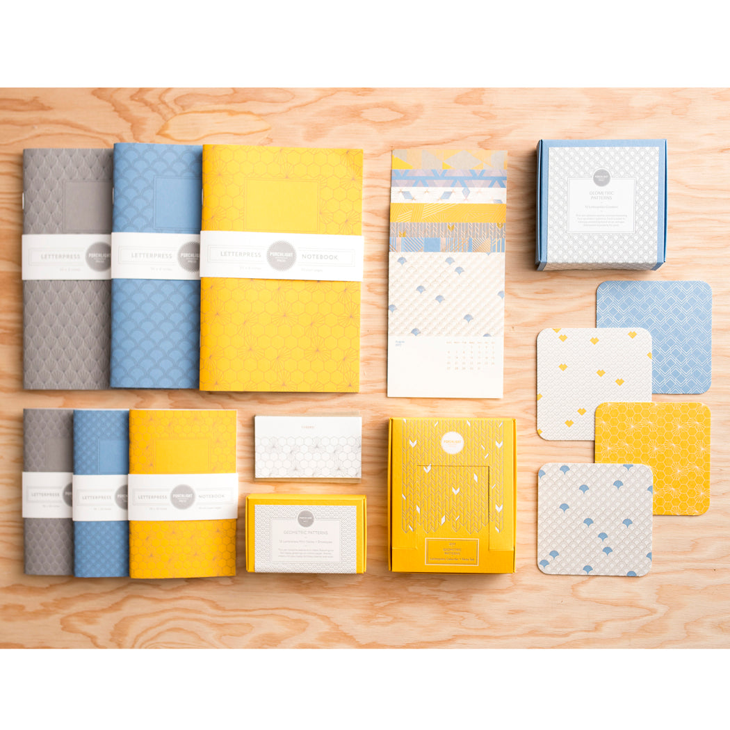 Notebook: Geometric I Series - Deco I Matte Pocket Notebook