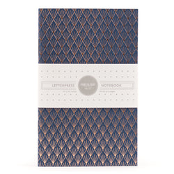 Notebook: Geometric II Series - Deco II Foil Pocket Notebook
