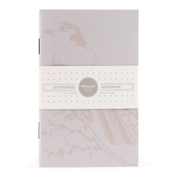 Notebook: Monochromatic Birds - Whiskey-Jack Pocket Notebook
