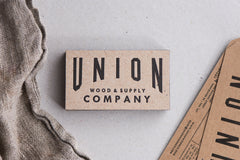Portfolio: Business Cards Union Wood Co.
