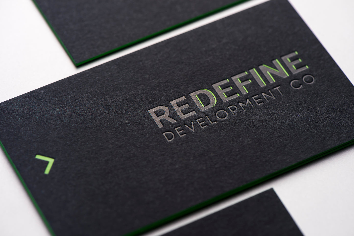 Porchlight Press Redefine Letterpress Business Card