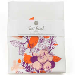 Tea Towel: Saskatoon Berry Tea Towel - Foraging Series