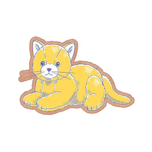 Wooden Pin: Kitty
