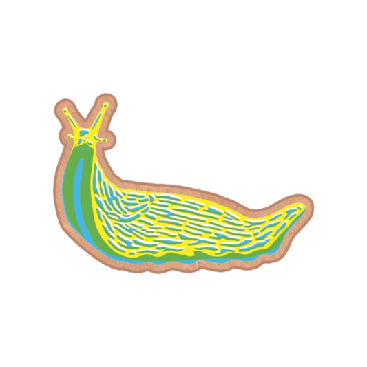 Wooden Pin: Banana Slug