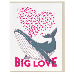 Card: Big Love Whale