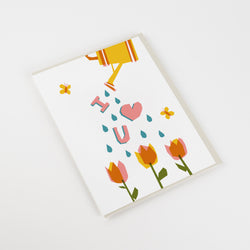 Card: Love You Tulips