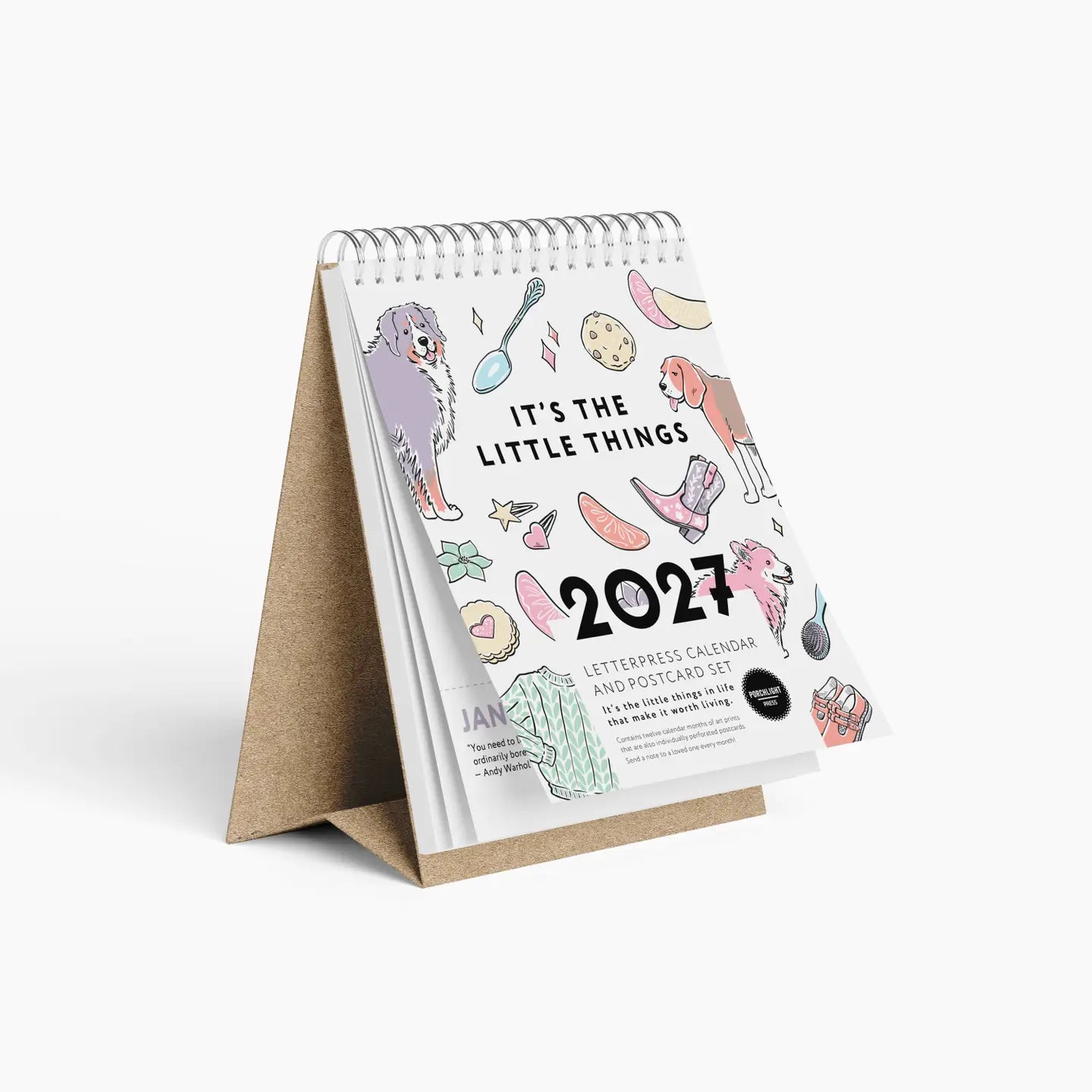 2027 Desk Calendar - It's the Little Things