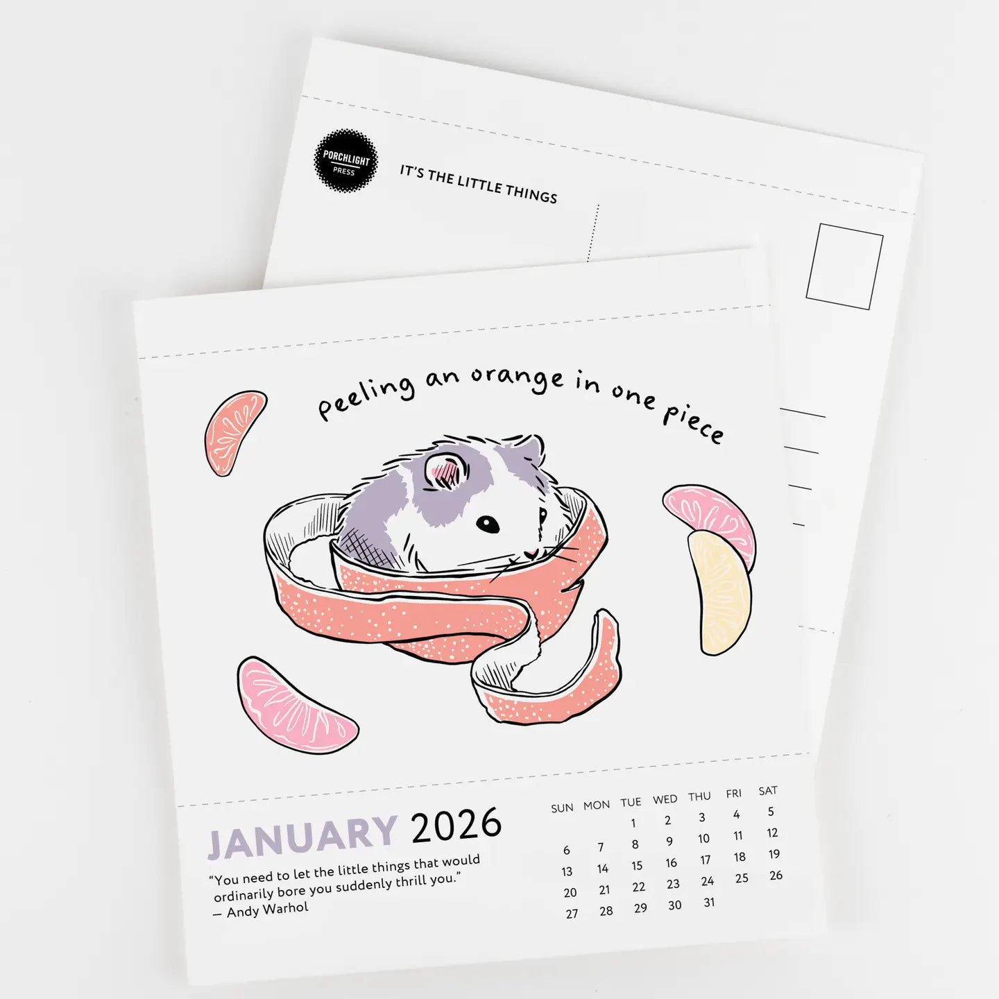 2027 Desk Calendar - It's the Little Things