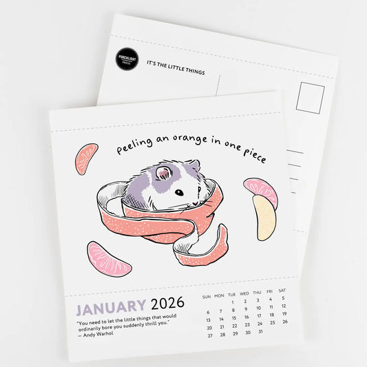 2027 Desk Calendar - It's the Little Things