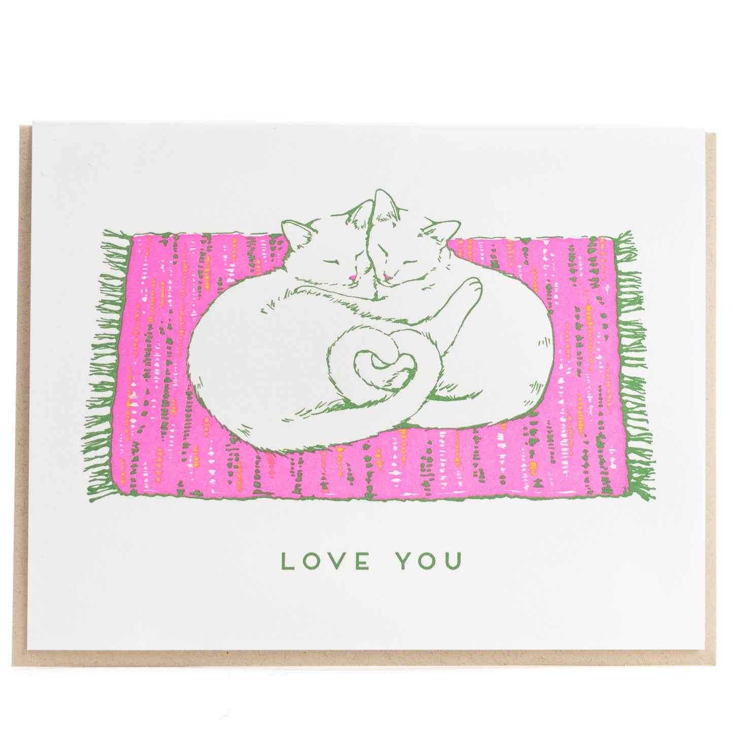 Card: Colour Your Cats Greeting Card