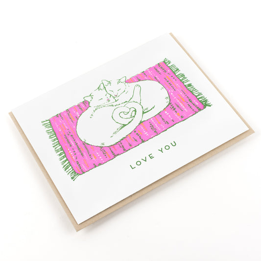 Card: Colour Your Cats Greeting Card