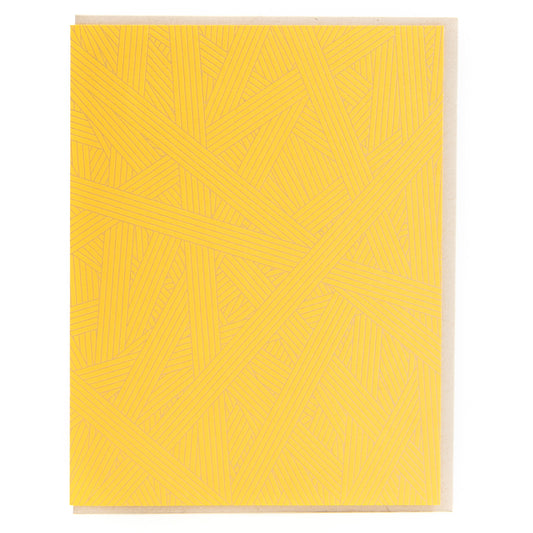 Card: Geometric Washi Greeting Card
