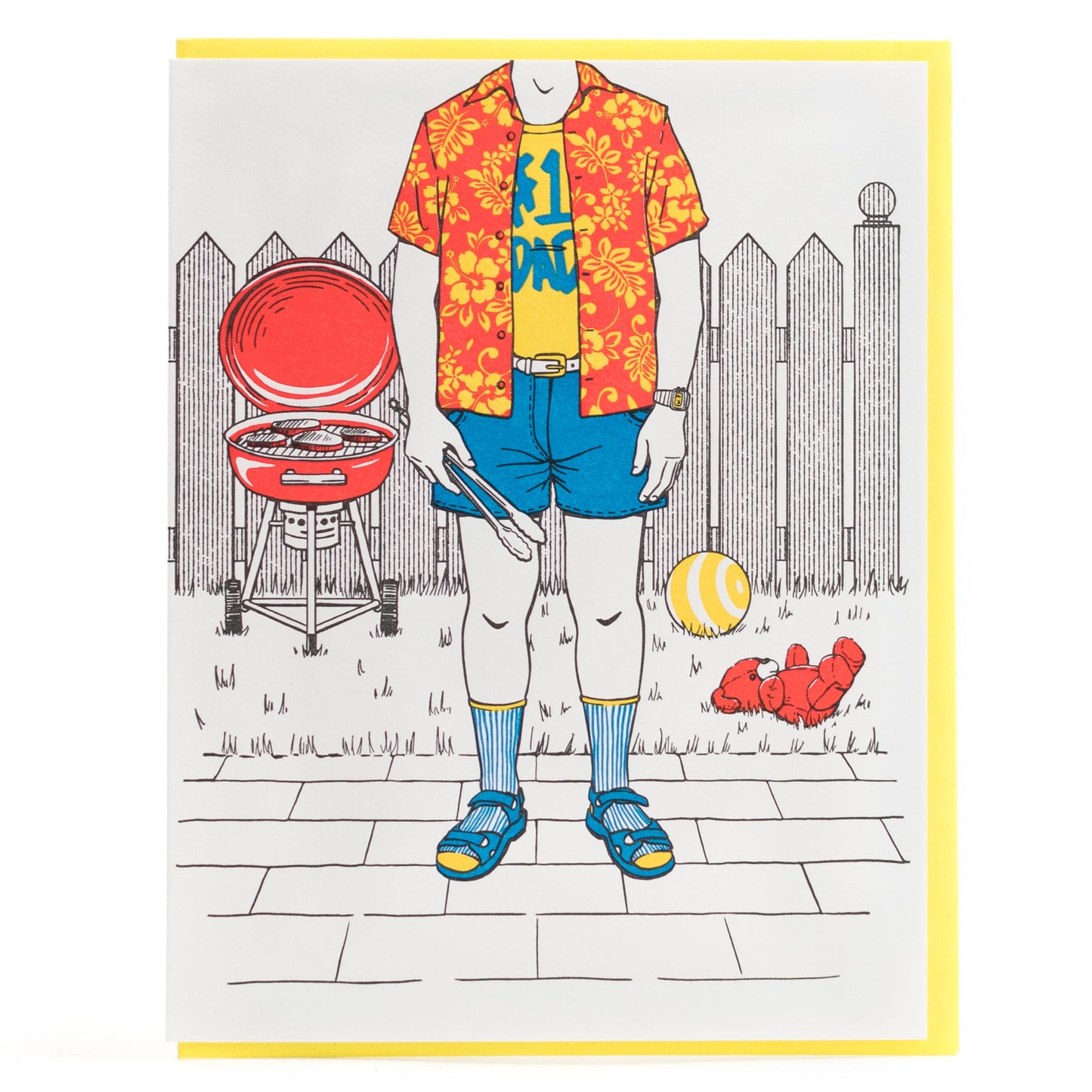 Card: Father's Day #1 Dad Greeting Card