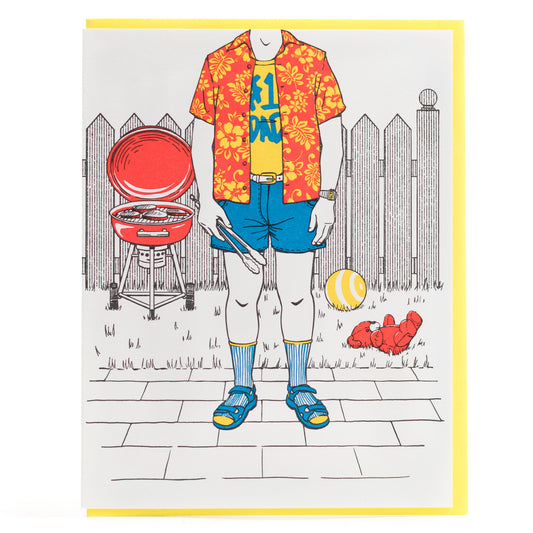 Card: Father's Day #1 Dad Greeting Card