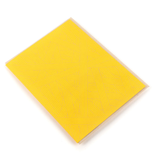 Card: Geometric Washi Greeting Card
