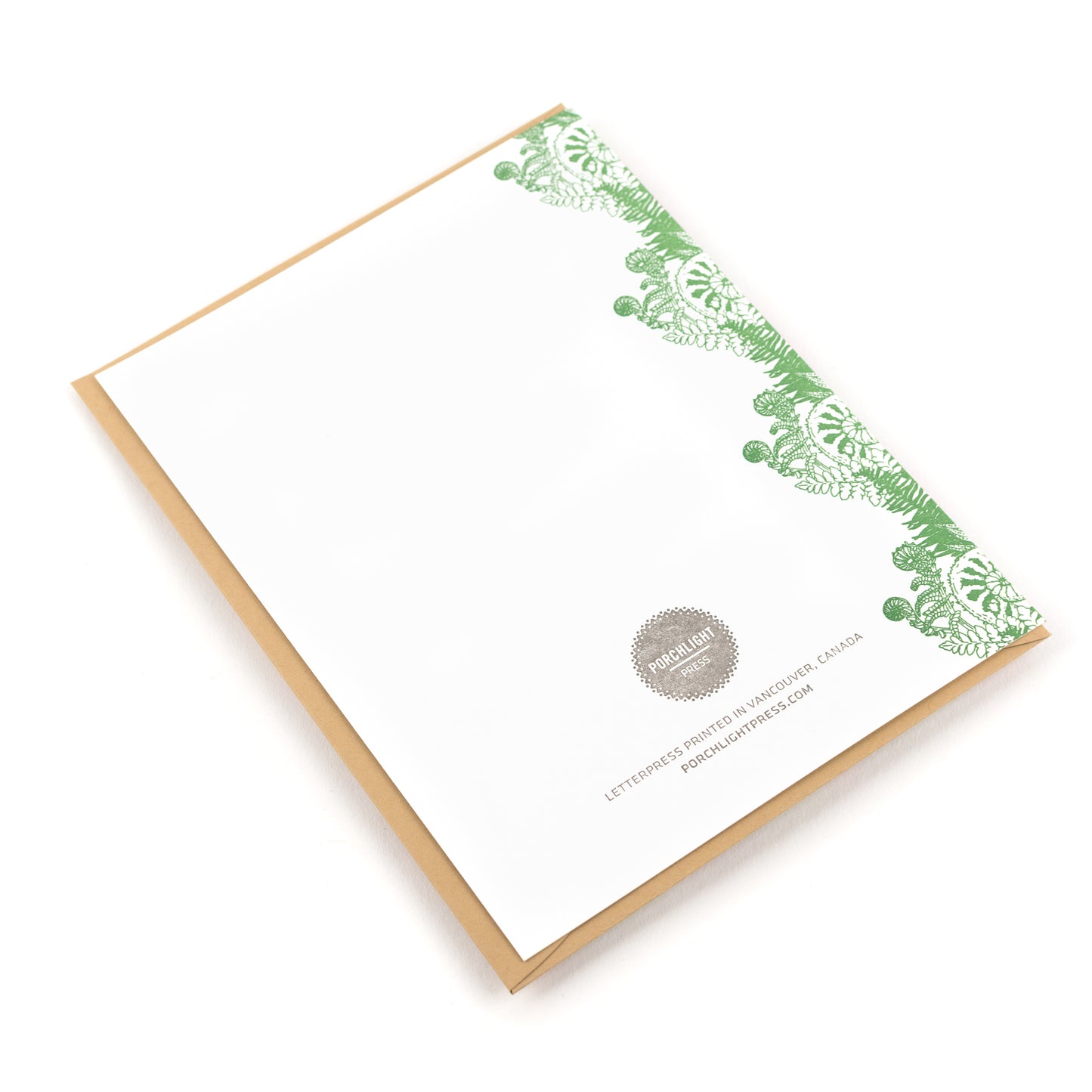 Card: Fiddlestick Fern Colourful Pattern Greeting Card - Foraging Series