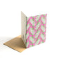 Card: Fiddlestick Fern Colourful Pattern Greeting Card - Foraging Series