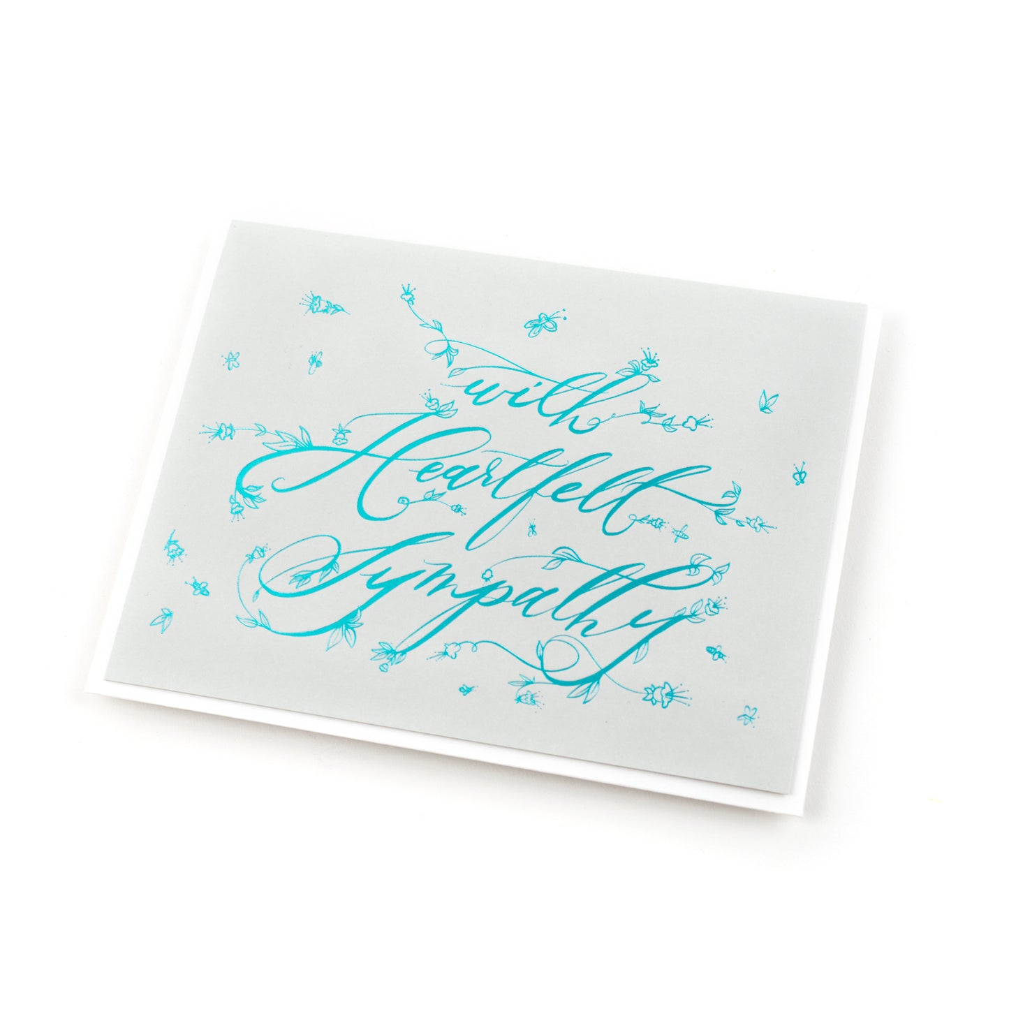 Card: With Heartfelt Sympathy Greeting Card