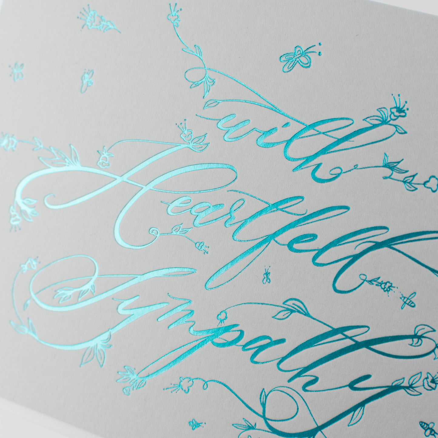 Card: With Heartfelt Sympathy Greeting Card