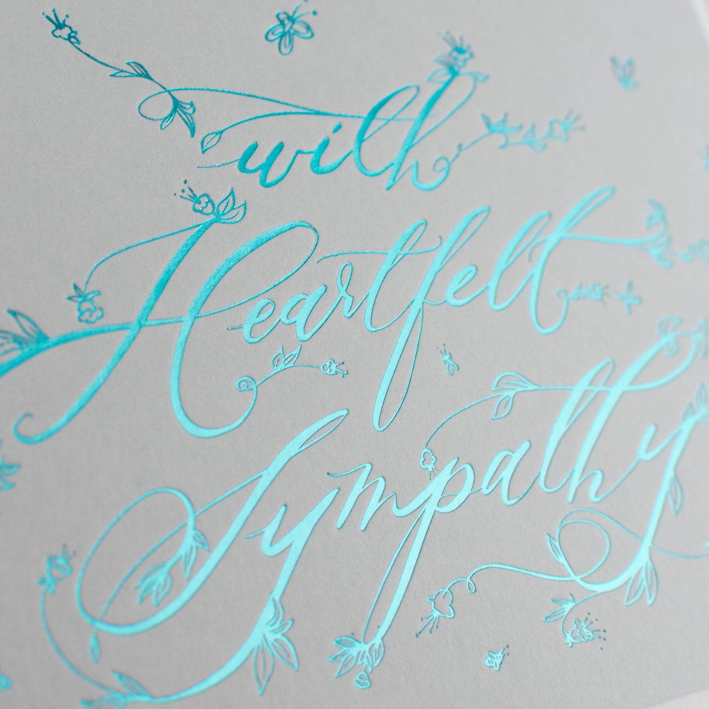 Card: With Heartfelt Sympathy Greeting Card