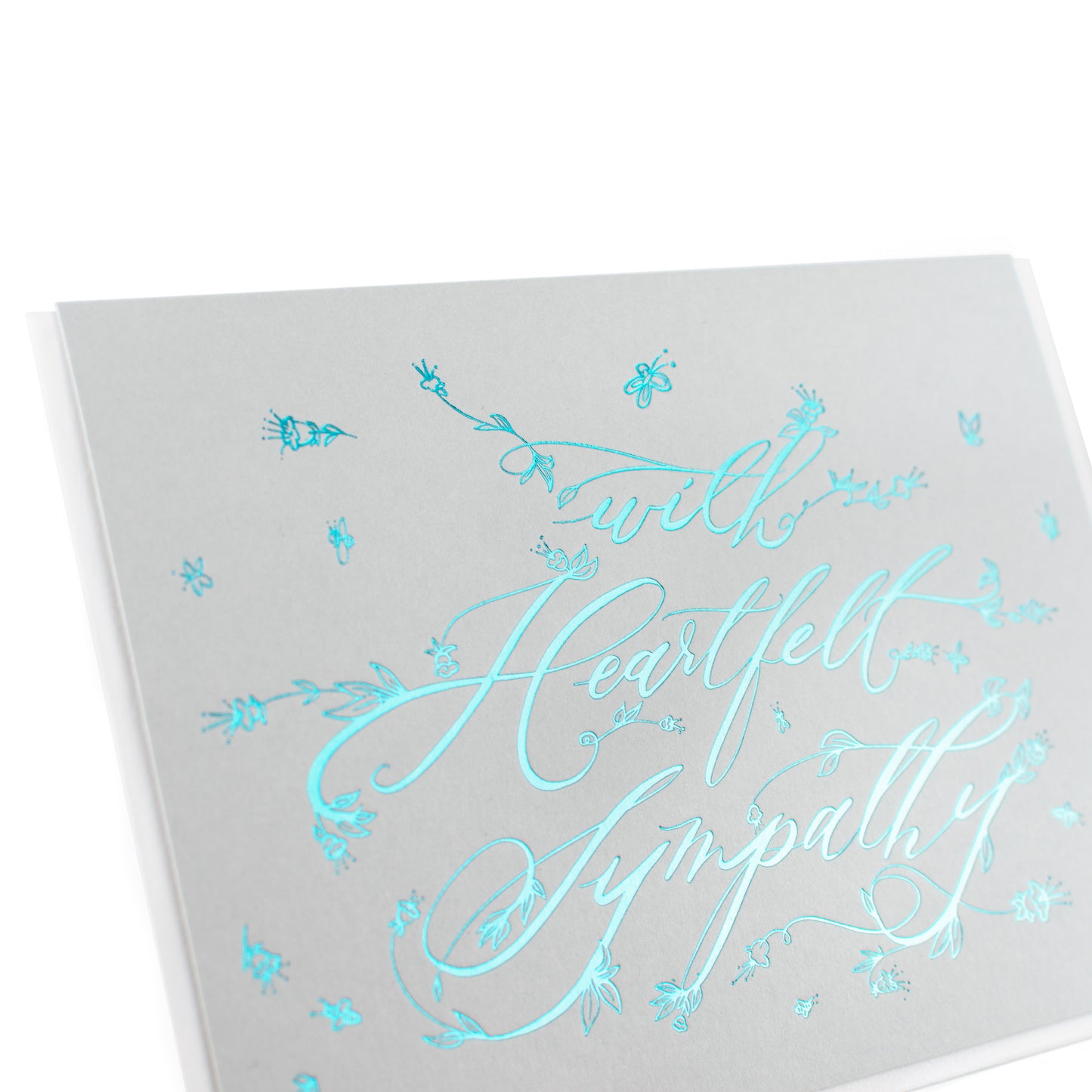 Card: With Heartfelt Sympathy Greeting Card