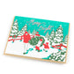 Card: Vintage Merry & Bright Christmas Tree - Christmas Card