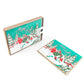Card: Vintage Merry & Bright Christmas Tree - Christmas Card