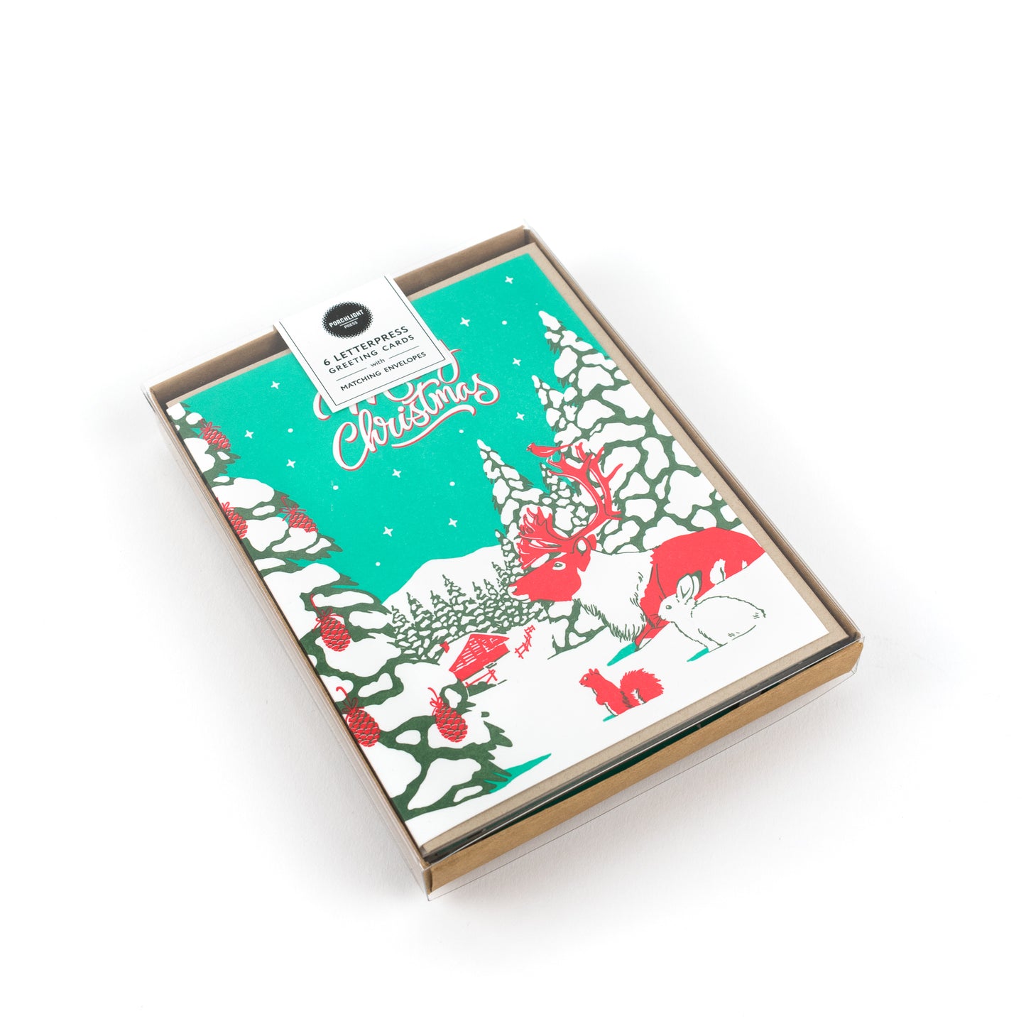 Card: Vintage Animal Country Christmas Card