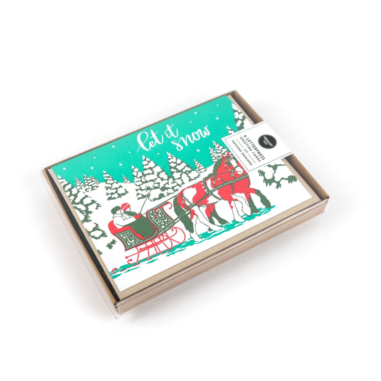 Card: Vintage Sleigh Ride Christmas Card
