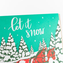 Card: Vintage Sleigh Ride Christmas Card