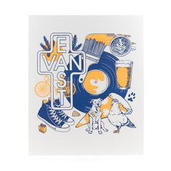 Art Print: East Van Letterpress Art Print