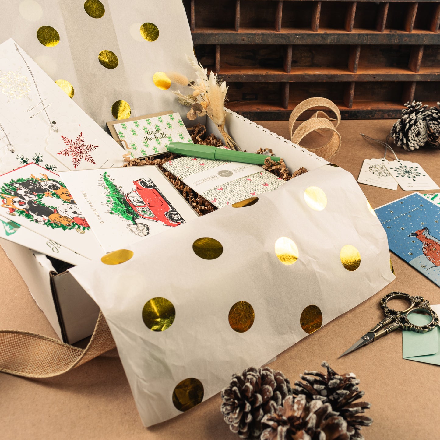 Porchlight Press Stationery Box