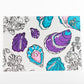 Letterpress Postcard Set - Keystone Species