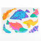 Letterpress Postcard Set - Vibrant Life