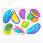 Letterpress Postcard Set - Vibrant Life