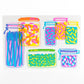 Letterpress Postcard Set - Vibrant Life