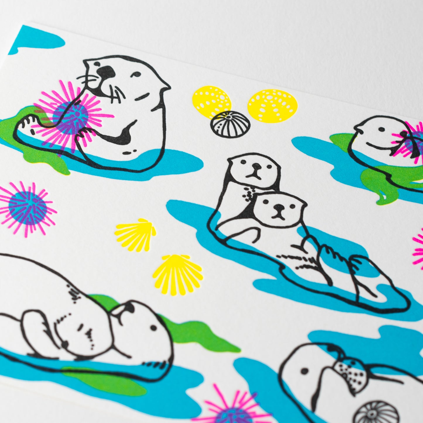 Letterpress Postcard Set - Keystone Species