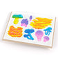 Card: Fruiting Fungus Greeting Card - Vibrant Life Series
