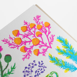 Card: Herbal Tea Greeting Card - Vibrant Life Series