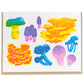Card: Fruiting Fungus Greeting Card - Vibrant Life Series