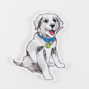 Sticker: Filthy Animal Holiday Dog