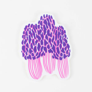 Sticker: Morel Mushroom